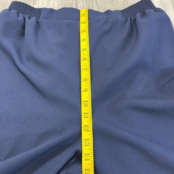 Vintage Monterey Canyon Blue Stretch Top Straight Leg Slacks Pants 16 - Picture 7 of 9